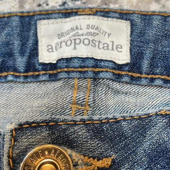 Aeropostale Women's Boot Cut Jeans - Blue - Picture 6 of 7